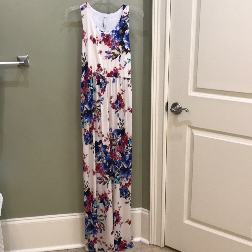 Floral Summer Maxi Dress
